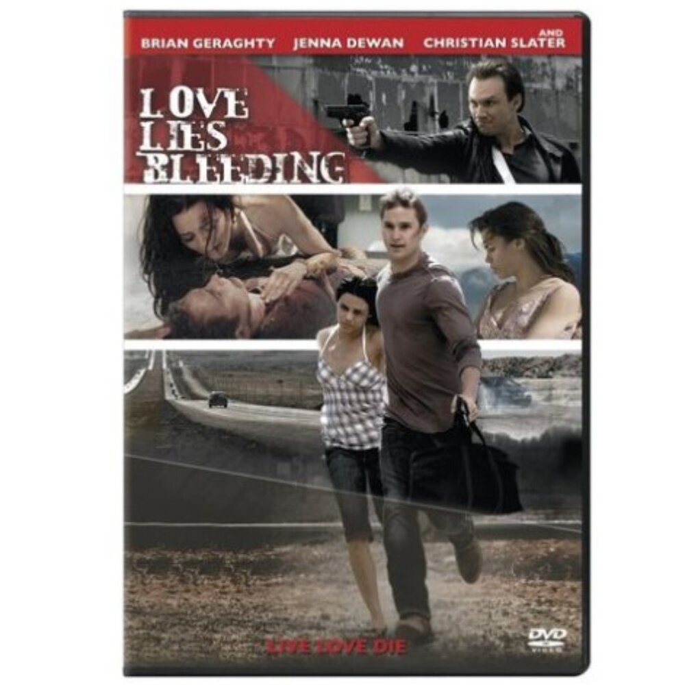 Love Lies Bleeding DVD 2008 Christian Slater Jenna Dewan Wide Screen